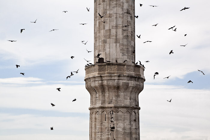 View from the roof of Hagia Sophia