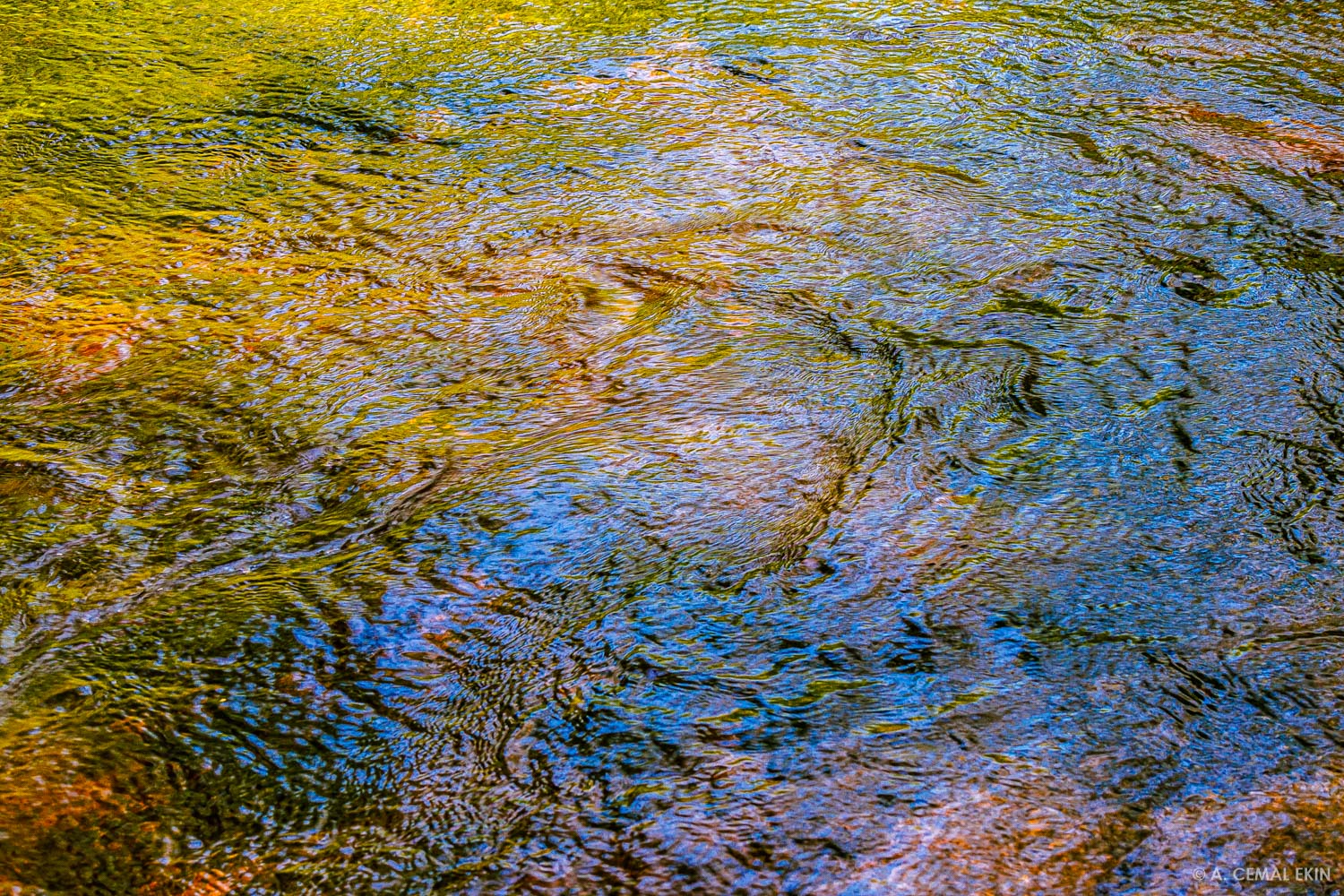 Stepstone Falls Water Abstract